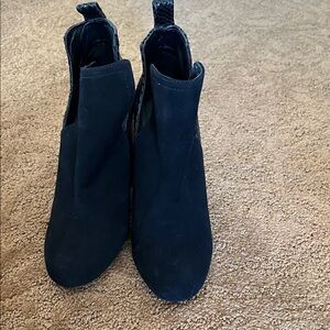 Steve Madden Black Ankle Boots
